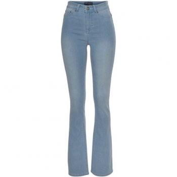 Bootcut-Jeans für Damen ARIZONA mit Used-Waschung