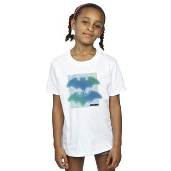 DC Comics Girl’s Batman White T‑Shirt (Size 12–13)