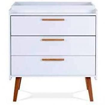 Silver Cross White Bedroom Chest