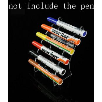 Acrylique Multi‑Usage : Stand 6 Compartiments – Stylo & Bijou
