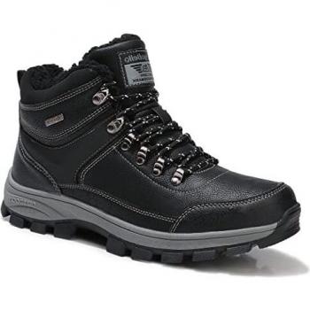 ARRIGO BELLO Herren Winterstiefel Gefütterte Wanderschuhe 41-46