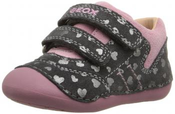 Geox B Tutim C, Scarpine Prima Infanzia Bimba, DK Grey