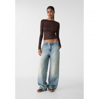 STR Jeans Baggy im Loose-Fit Schwarz, Größe 31