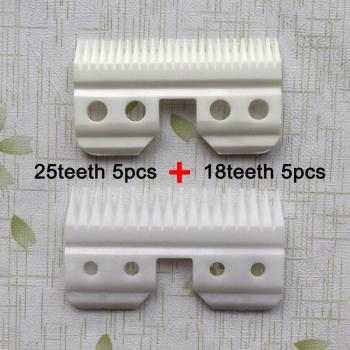 10-Piece Ceramic Blade Set for Oster A5 Clippers