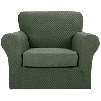 MAXIJIN 1 Seater Chair Cover Army Green