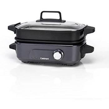 Robot de Cocina Cuisinart GRMC3E: Cocción al Vapor, Hervir y Asar