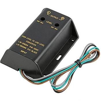 Stereo RCA to 1/4” Speaker Wire Adapter
