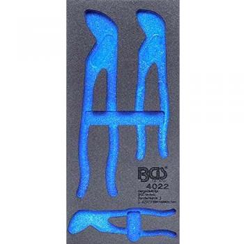 BGS 4022‑1 – Insert d'atelier 1/3, vide pour outils Wassen et pinces