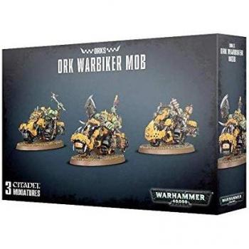Warhammer Orks: Warbiker‑Mob‑Figurine (Spielzeug)