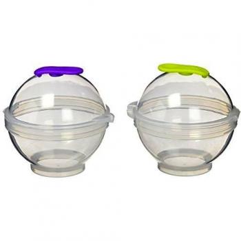 Ibili Set 2 Moldes Bolas De Hielo Gin Tonic XXL 7,5 cm