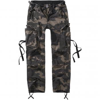 Cargohose BRANDIT Brandit Damen M-65 Cargo Pants Gr. 35, Normalgrößen, grün (darkcamo)