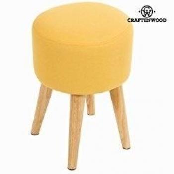 Taburete redondo sixty ocra