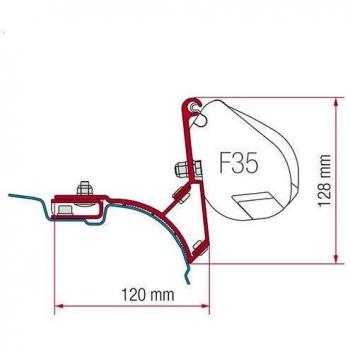 Fiamma Adapter Kit F35 für VW T5 Multivan und Transporter