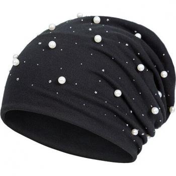 Evrfelan Solid Color Knitted Skullies Hat