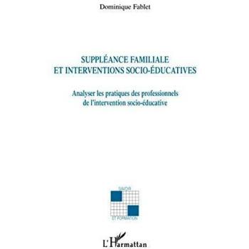 Suppléance familiale et interventions socio-éducatives
