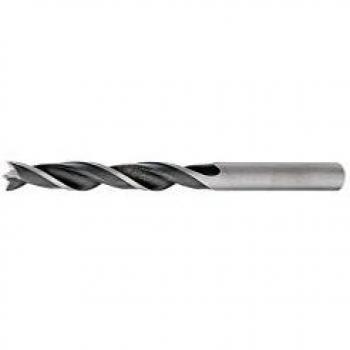 Acier Mèche à bois hélicoïdale 3 pointes, D 8.0 mm, Lu 70 mm, Lt 117 mm, Q 8 mm – Labor
