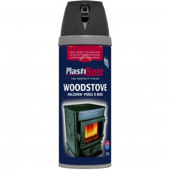 Plasti-kote Woodstove Spray Paint 400ml