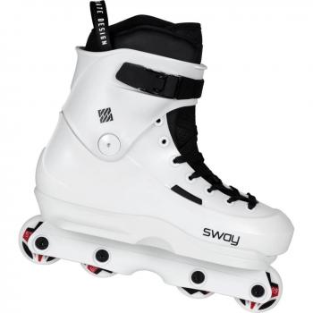 USD Sway Team IV White Rollerblades