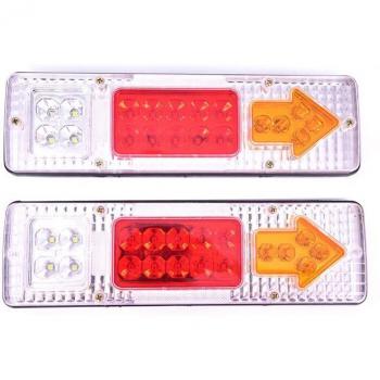 2PCS 12V 19-LED Rear Brake Light for Trucks