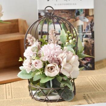 Hanging Birdcage Plant Holder