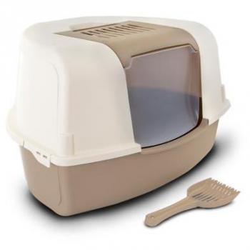 Caja de Arena Esquinera para Gatos MP Bergamo