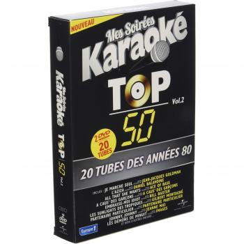 Pack Duo DVD Karaoké Top 50