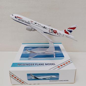 Juguete de Avión Escala 1/400 Boeing 777
