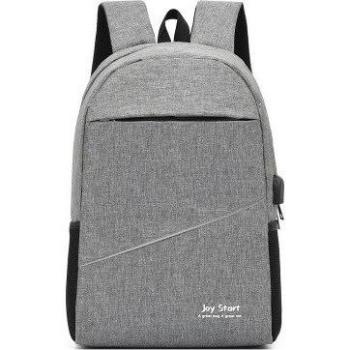 Mochila de Ocio Hombre Antirrobo, USB, Reflectante y Cómoda