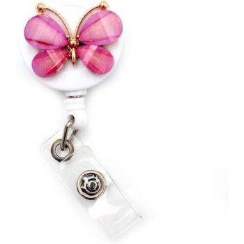 Kreativer Schmetterling Ausweisclip