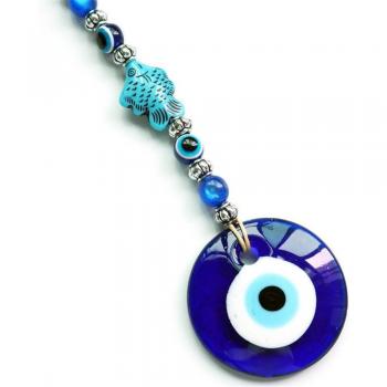 Large Blue Eye Fish Wall Decor