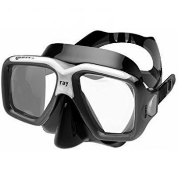 Mares RAY Taucherbrille Erwachsene – Blau/Lila mit Weißakzenten BX