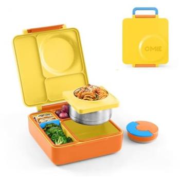 OmieCool BentoBox für Kinder – 2‑Zone‑Thermos & Auslaufschutz