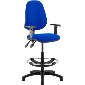 Eclipse KC0259 II Lever Task Operator Chair Blue