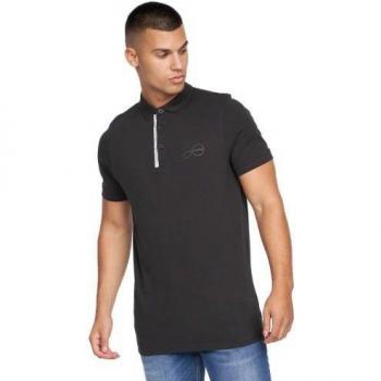Crosshatch Herren McClay Poloshirt XL grau