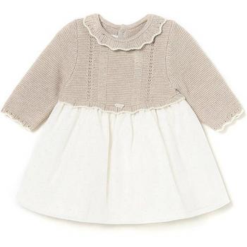 Mayoral Kleid für den Alltag 2883 Beige Regular Fit 12M Mädchen
