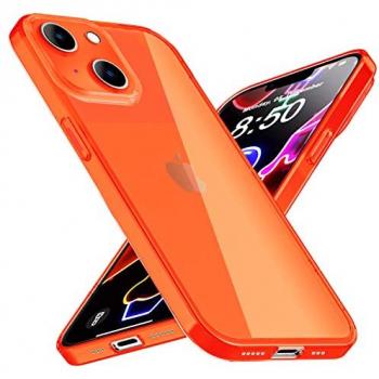 Nalia Cover Trasparente Neon per iPhone 14