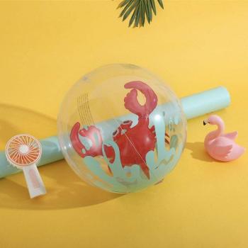 Balle de plage licorne flamant rose 16 pouces