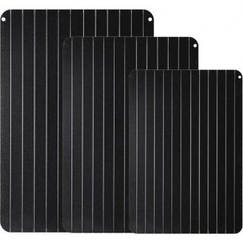 Aluminium Auftauplatte für Lebensmittel 9 Zoll