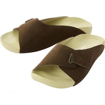 Room M Brown Phiten Comfort Sandals 23.0–23.5 cm