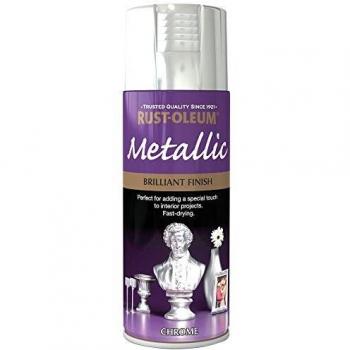 Rust-Oleum 400ml Chrome Metallic Spray Paint