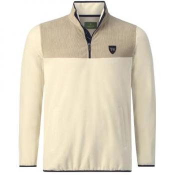 Charles Colby Sweatjacke »Fleece-Sweatshirt DUKE DILLEN«