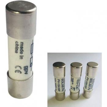 10 Pack 1000 VDC Solar PV Explosion-Proof Fuse – Silver