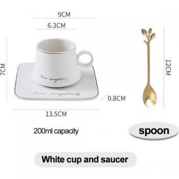 Nordic Ins Gold Spoon Mug Set for Coffee and Tea