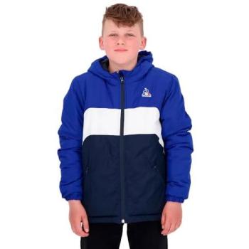 Doudoune à capuche bleue enfant Le Coq Sportif