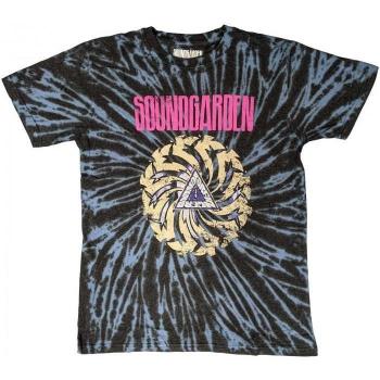 Soundgarden Blue Tie‑Dye XL T-Shirt für Erwachsene (Unisex) – Badmotorfinger