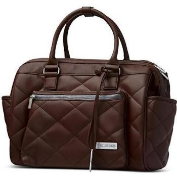 Wickeltasche Classic Dunkelbraun – ABC Design