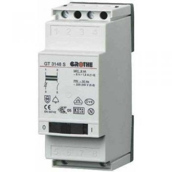 Trasformatore 8 V a 1,0 A con interruttore GT 3148 REG