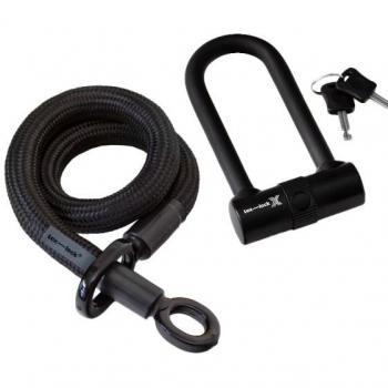 Texlock Kevlar 80 cm – Grand U noir, garantie FUB