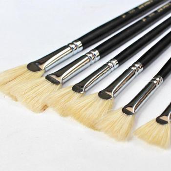 Oil Paint Fan Brush