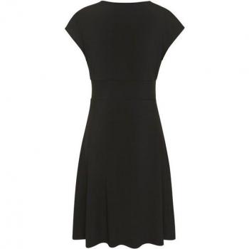 LASCANA Damen-Midikleid, aus Jersey, bügelfrei, modisches Sommerkleid